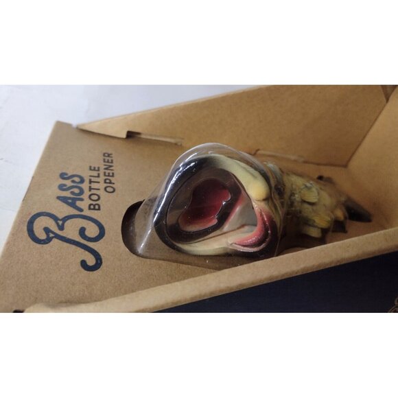 Adventure is Out There Bass Fish Bottle Opener NEW Novelty Handheld - Picture 3 of 5